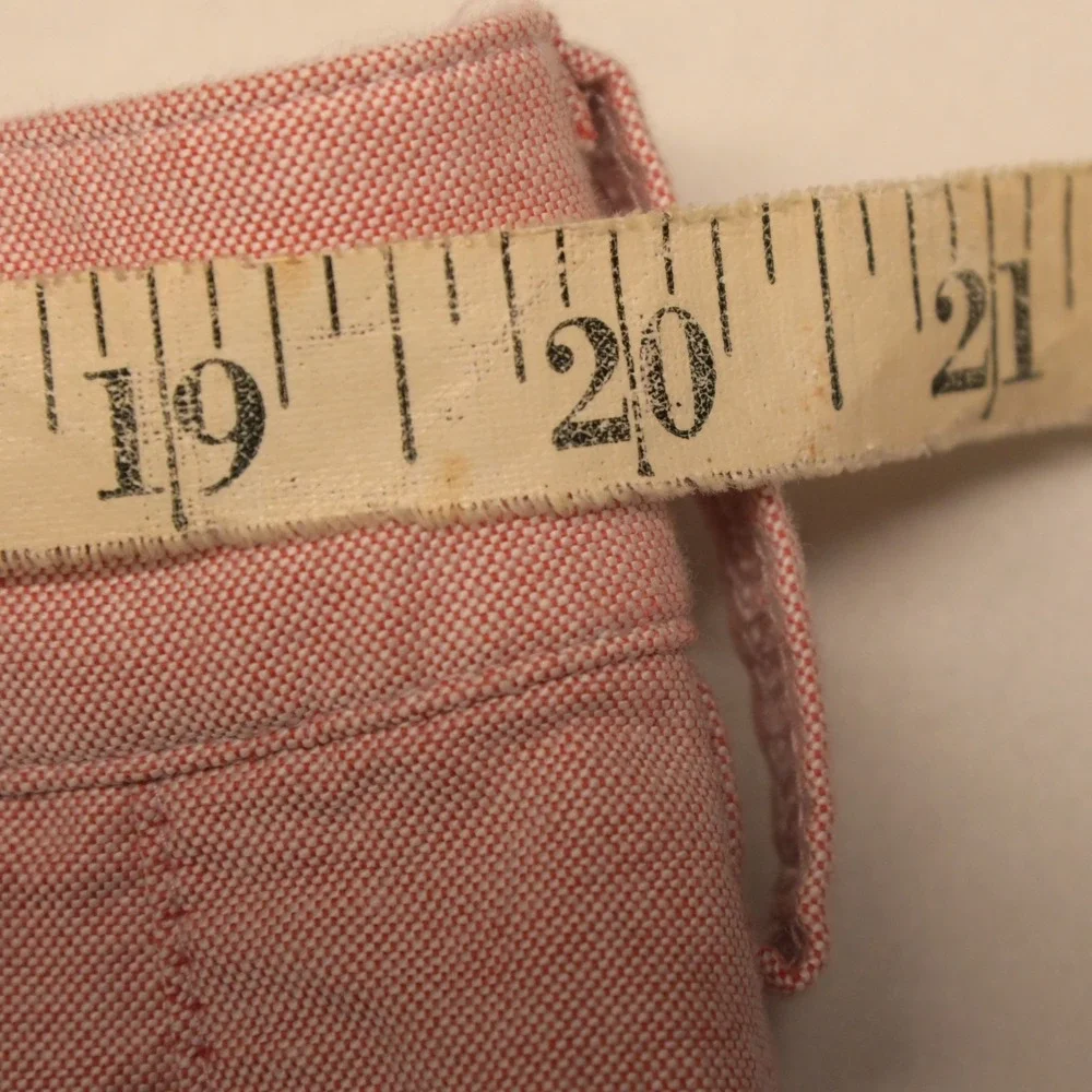 NWT‎ Chaps Pink Oxford Stretch High Rise Bermuda Shorts Men's 38 40x9.5